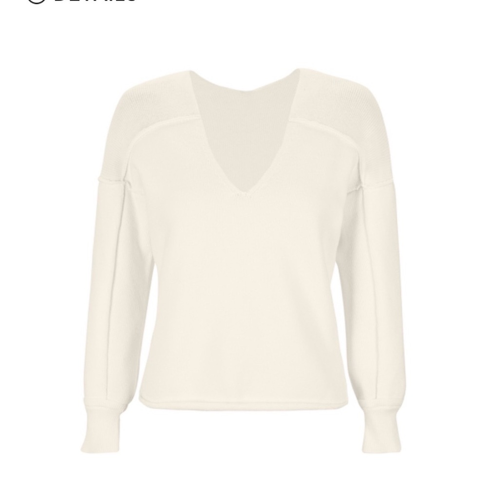 CAbi - Off white Easy Pullover